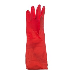 Manusi menaj latex, 1/ set, marimea M, OTI, rosii Manusi menaj latex, 1/ set, marimea M, OTI, rosii