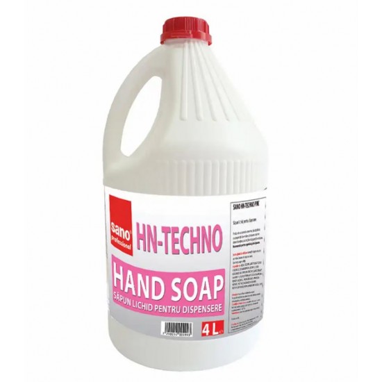 SANO HH-TECHNO SOAP ROZ , 4L, rezerva sapun lichid