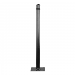 Stalp metalic de sustinere pentru cosuri stradale 1000 mm Stalp metalic de sustinere pentru cosuri stradale 1000 mm