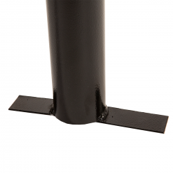 Stalp metalic de sustinere pentru cosuri stradale 1200 mm Stalp metalic de sustinere pentru cosuri stradale 1200 mm