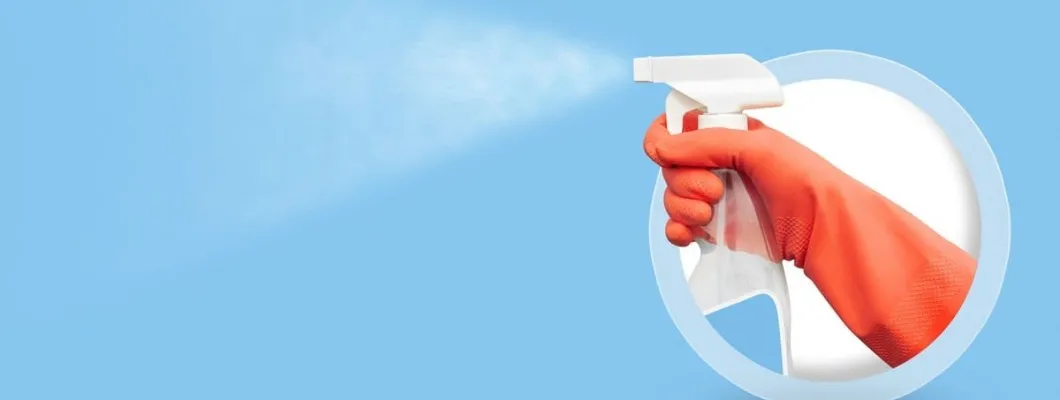 solutii profesionale de curatenie pulverizate pe suprafete