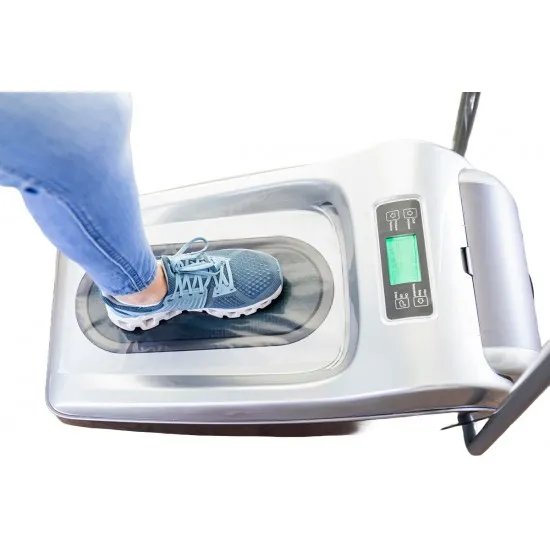 Aparat automat pentru acoperirea pantofilor Quen Aparat automat pentru acoperirea pantofilor Quen