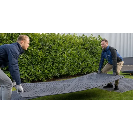 Covoraș de protecție a solului EuroMat® TTEM Checkers, dim. 1200x2410x12mm Covoraș de protecție a solului EuroMat® TTEM Checkers, dim. 1200x2410x12mm