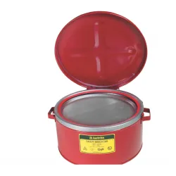 Recipient Safety Bench 1007 cu capac pentru solvent, rosu, 12.4x14cm, 1L Recipient Safety Bench 1007 cu capac pentru solvent, rosu, 12.4x14cm, 1L