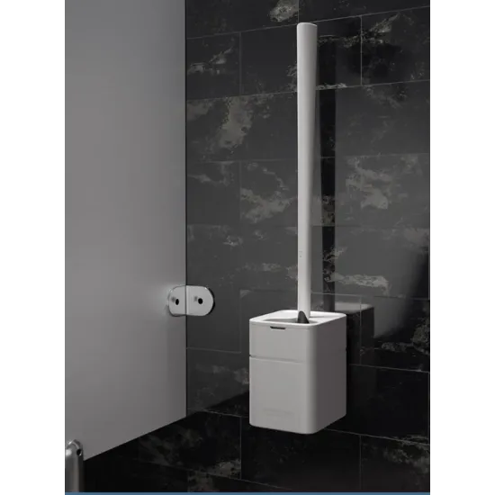 Perie Wc cu Suport STOKHOLM Alb Sanimaid Perie Wc cu Suport STOKHOLM Alb Sanimaid