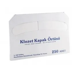 Acoperitori protectii pentru colacul de toaleta, 250 buc/set