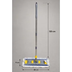 Talpa+coada mop plat 40 cm