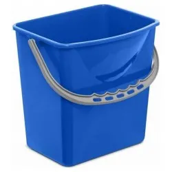 Galeata pentru carucior de curatenie profesional, culoare albastra, 6L Galeata pentru carucior de curatenie profesional, culoare albastra, 6L