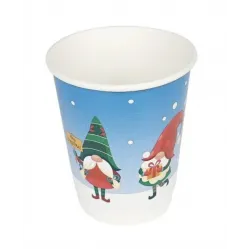 Pahare 8 oz perete dublu XMAS CANDIES 25 buc/ set Pahare 8 oz perete dublu XMAS CANDIES 25 buc/ set