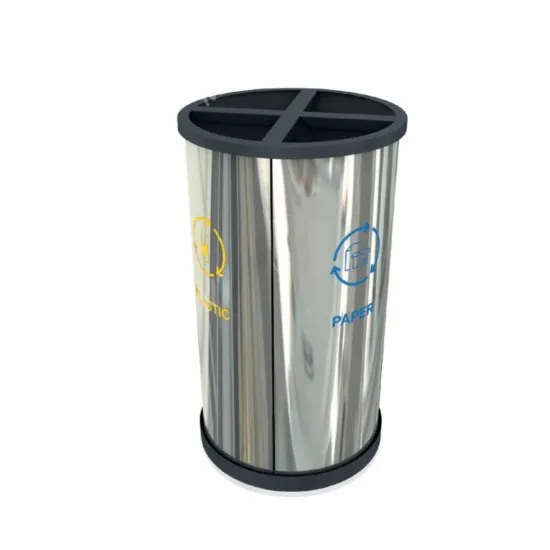 GENEVE AS Set modern pentru reciclare cu scrumiera incorporat