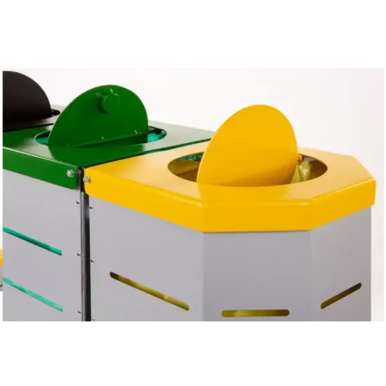 Coșuri reciclare K-MF 4x80L Coșuri reciclare K-MF 4x80L