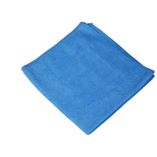 Set 10 lavete universale din microfibra, 30 x 30 cm, albastru