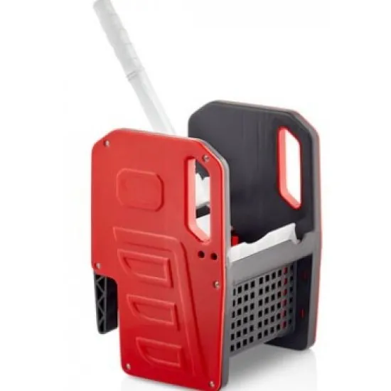Storcator profesional pentru carucior curatenie, culoare rosie Storcator profesional pentru carucior curatenie, culoare rosie