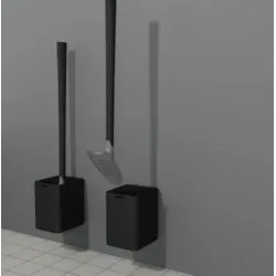 Perie Wc cu Suport STOKHOLM Negru Sanimaid Perie Wc cu Suport STOKHOLM Negru Sanimaid