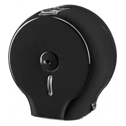 Dispenser pentru hartie igienica Mini Jumbo black , Aqas