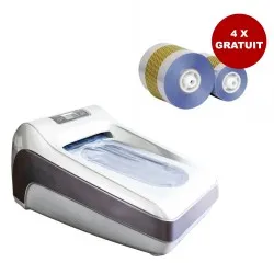 Pachet Aparat automat pentru acoperirea pantofilor Quen + GRATUIT 4 x Rola 