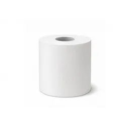 Hartie igienica alba gofrata, 2 straturi, 112 m, derulare centrala, AQAS One Mini