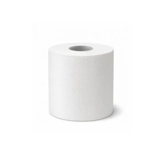 Hartie igienica alba gofrata, 2 straturi, 112 m, derulare centrala, AQAS One Mini Hartie igienica alba gofrata, 2 straturi, 112 m, derulare centrala, AQAS One Mini