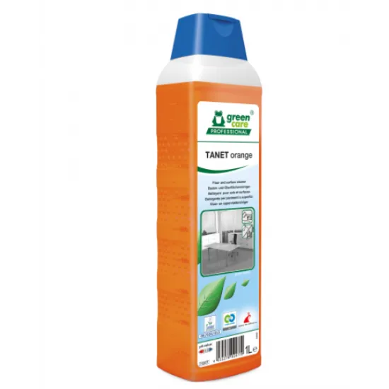 SOLUTIE PENTRU CURATAREA PARDOSELILOR SI SUPRAFETELOR LAVABILE TANET ORANGE – 1L SOLUTIE PENTRU CURATAREA PARDOSELILOR SI SUPRAFETELOR LAVABILE TANET ORANGE – 1L