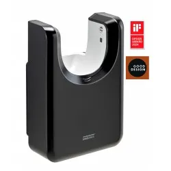 Uscator de maini U-Flow, finisaj exterior negru, Mediclinics