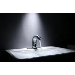 Robinet automat chrome 220V, AQAS