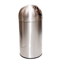 RESIGILAT 1 - Cos gunoi PUSH, inox, 35 L RESIGILAT 1 - Cos gunoi PUSH, inox, 35 L