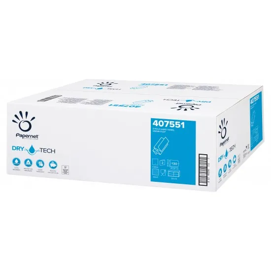Prosoape de hartie pliate Z, Dry Tech, Papernet 24 x 20,3 cm 20 buc/ bax Prosoape de hartie pliate Z, Dry Tech, Papernet 24 x 20,3 cm 20 buc/ bax