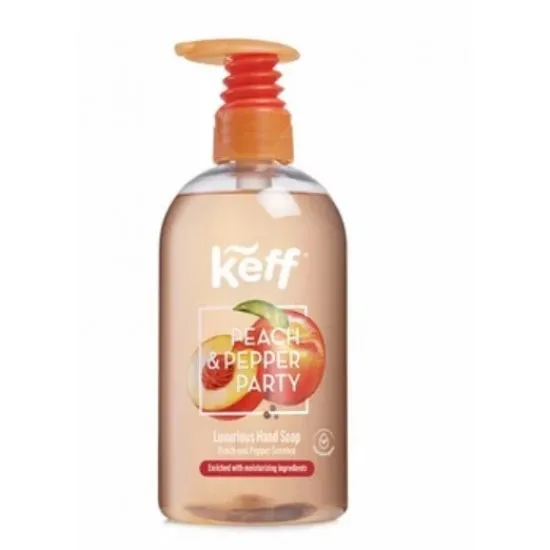 Keff săpun lichid pentru mâini Peach & Black Pepper 500 ml