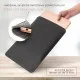 Husa laptop, MacBook 13 inch, UNIKA, piele PU cu lana din fibre naturale, negru Husa laptop, MacBook 13 inch, UNIKA, piele PU cu lana din fibre naturale, negru