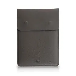 Husa laptop, MacBook 15 inch, piele naturala cu mouse pad, inchidere magnetica, margini vopsite manual, e-store, gri Husa laptop, MacBook 15 inch, piele naturala cu mouse pad, inchidere magnetica, margini vopsite manual, e-store, gri