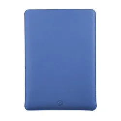 Husa laptop, MacBook 15 inch, UNIKA, piele PU cu lana din fibre naturale, albastru Husa laptop, MacBook 15 inch, UNIKA, piele PU cu lana din fibre naturale, albastru