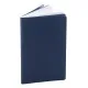 Notes Pastel, piele, 12,5x20 cm, velin, albastru Notes Pastel, piele, 12,5x20 cm, velin, albastru