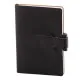 Notes Ravelo, piele, A5, liniat alb, negru Notes Ravelo, piele, A5, liniat alb, negru