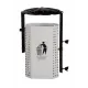 Cos stradal pentru gunoi, Gri, Metal, 35 L Cos stradal pentru gunoi, Gri, Metal, 35 L