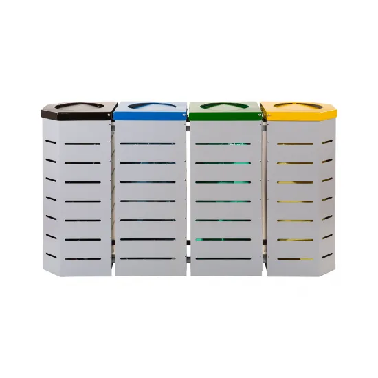 Coșuri reciclare K-MF 4x80L Coșuri reciclare K-MF 4x80L