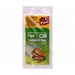 Fino Pungi Sandvisuri Hartie 40buc Fino Pungi Sandvisuri Hartie 40buc