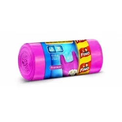 Fino Pungi Gunoi HD 40 L Color 20 buc Fino Pungi Gunoi HD 40 L Color 20 buc