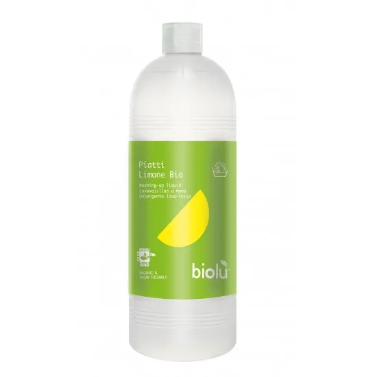 Biolu detergent lichid pentru spalat vase ecologic 1L Biolu detergent lichid pentru spalat vase ecologic 1L