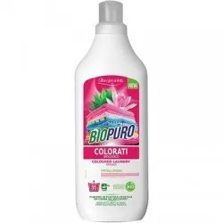 Detergent hipoalergen pentru rufe colorate bio 1L Biopuro                                            Detergent hipoalergen pentru rufe colorate bio 1L Biopuro