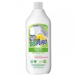 Detergent hipoalergen pentru vase bio 500ml Biopuro                                                  Detergent hipoalergen pentru vase bio 500ml Biopuro