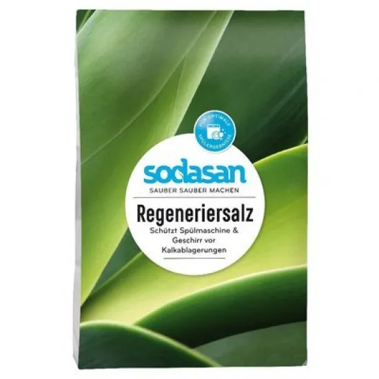 Sare regeneranta masina de sp. vase bio 2kg SODASAN Sare regeneranta masina de sp. vase bio 2kg SODASAN
