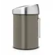 Cos gunoi Touch Bin, 3L - Platina Cos gunoi Touch Bin, 3L - Platina