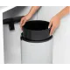 Cos de gunoi Built-in Bin, 15L - alb