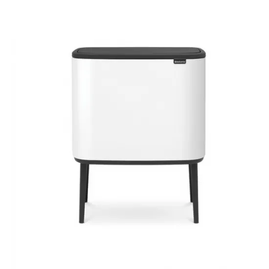 Cos gunoi Bo Touch, 11 + 23L - Alb Cos gunoi Bo Touch, 11 + 23L - Alb