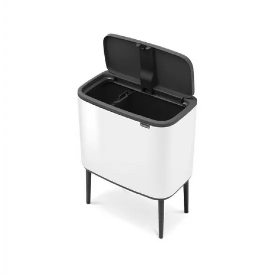 Cos gunoi Bo Touch, 11 + 23L - Alb Cos gunoi Bo Touch, 11 + 23L - Alb