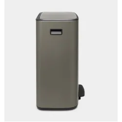 Cos gunoi Bo cu pedala, 2 x 30L - Platina