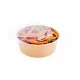 Caserola din carton fara capac, pentru salata, 500 g, 50 buc/set, Carton Caserola din carton fara capac, pentru salata, 500 g, 50 buc/set, Carton