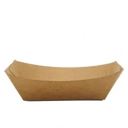 Barcute Kraft pentru antreuri, 1200 cc, 250 buc/set