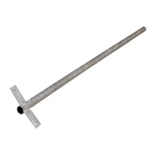Stalp metalic de sustinere pentru cosuri stradale Stalp metalic de sustinere pentru cosuri stradale