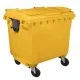 Container HDPE CLF 1100L cu capac plat - Transportul NU este inclus Container HDPE CLF 1100L cu capac plat - Transportul NU este inclus